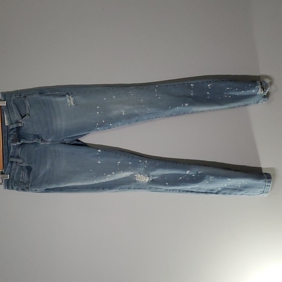 BLANK NYC jeans women's size 2 sz 26 light blue skinny classic ripped sp… - Picture 1 of 15